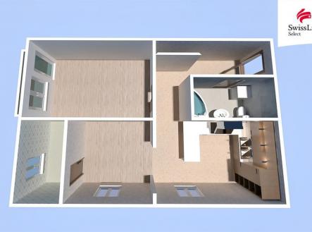 fotografie | Prodej bytu, 3+1, 56 m²