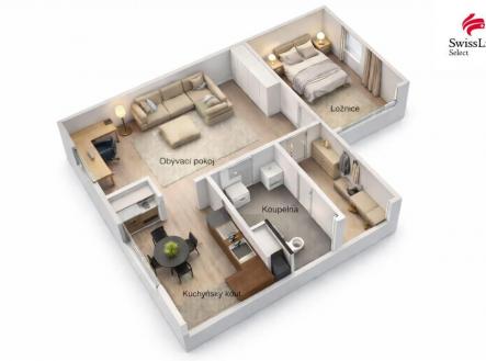 fotografie | Prodej bytu, 2+1, 57 m²