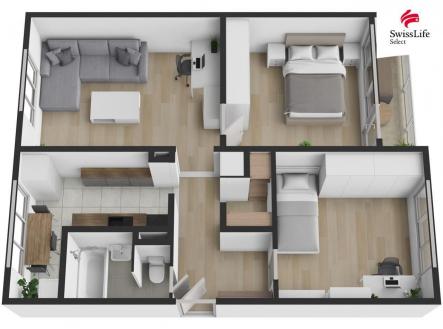 fotografie | Prodej bytu, 3+1, 63 m²