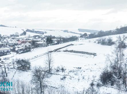 375 - DEV 6XDOUBLEHOUSE - HRIV UJEZD - DRONE - WINTER ONLY LOCATION | Prodej - pozemek pro bydlení, 783 m²