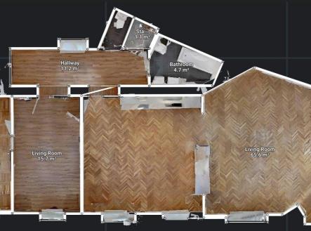 . | Pronájem bytu, 3+1, 114 m²