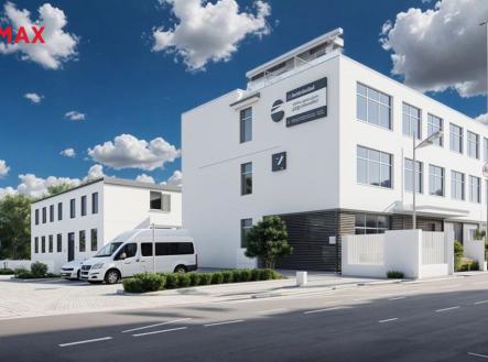 Vizualizace | Prodej - kanceláře, 1 280 m²
