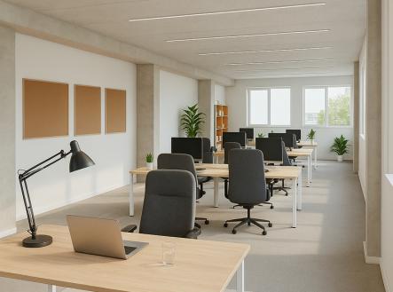 návrh možného vizuálu | Pronájem - kanceláře, 312 m²