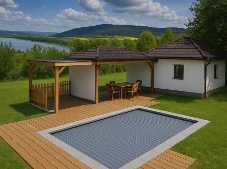 priluky-chata-1-vizualizace.png | Prodej - pozemek, zahrada, 613 m²