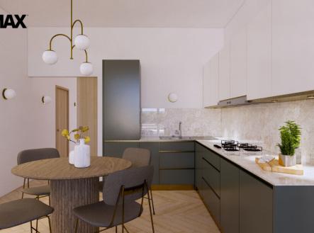 rezidence-obranska-kuchyn-1.jpg | Prodej bytu, 3+kk, 63 m²