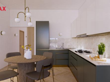 rezidence-obranska-kuchyn-1.jpg | Prodej bytu, 2+kk, 55 m²