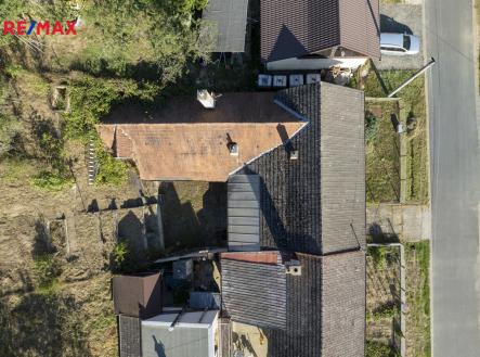 Pohled z ptačí perspektivy | Prodej - dům/vila, 210 m²