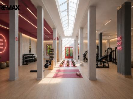 vizualizace | Pronájem - obchodní prostor, 198 m²