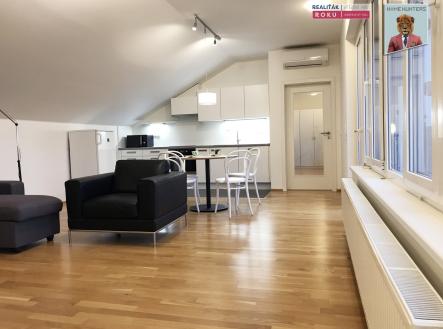 01 obývák | Pronájem bytu, 3+kk, 92 m²