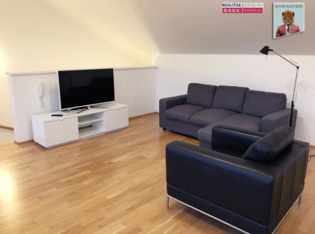 04 obývák | Pronájem bytu, 3+kk, 92 m²