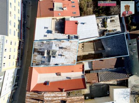 Letecký pohled  | Prodej - historický objekt, 489 m²