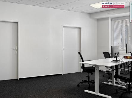 01 společná místnost | Pronájem - kanceláře, 92 m²