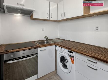 02 kuchyně | Pronájem bytu, 1+1, 27 m²