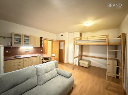 Pronájem bytu, 1+kk, 32 m²