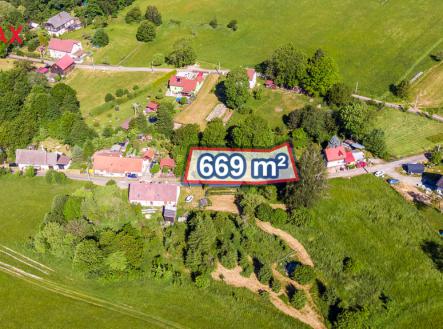 dji-0888-vyznaceni-vymera.png | Prodej - pozemek pro bydlení, 669 m²