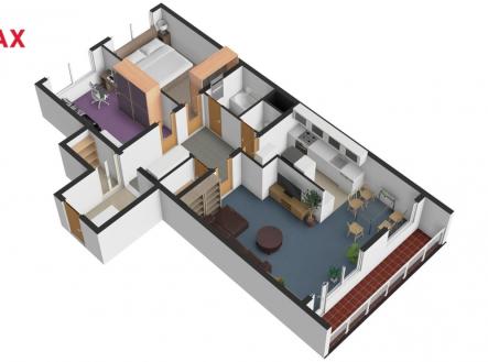 3d-3.jpg | Prodej bytu, 3+kk, 79 m²