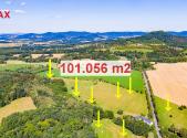 Prodej - pozemek, trvalý travní porost, 101 056 m²