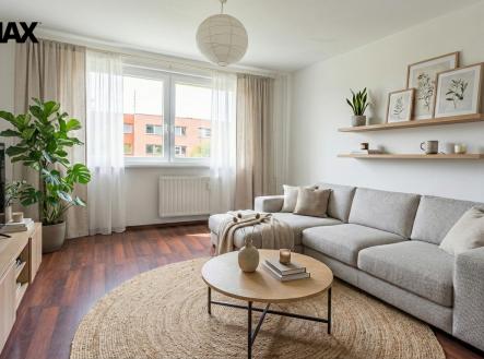 Vizualizace | Prodej bytu, 2+1, 56 m²