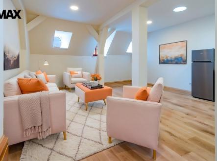 VIZUALIZACE | Pronájem bytu, 2+1, 75 m²