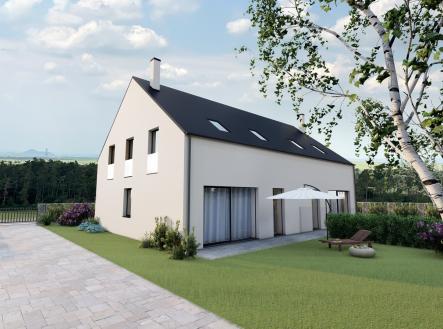 RD Veprek_2 - vizualizace _ var2_upr | Prodej - dům/vila, 122 m²