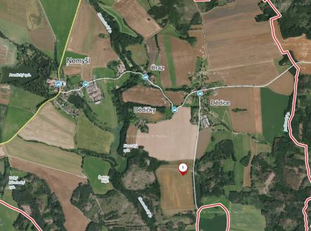 mapy (16) | Prodej - pozemek, zemědělská půda, 14 303 m²