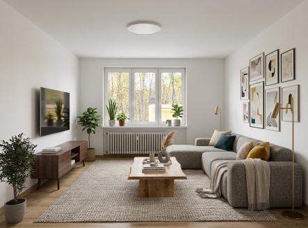 0004 | Pronájem bytu, 2+1, 55 m²