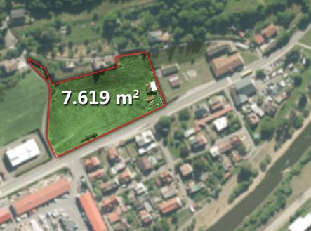 Bez popisku | Prodej - pozemek pro komerční výstavbu, 7 619 m²