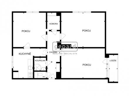 pudorys-do-inzerce.jpg | Prodej bytu, 3+1, 81 m²