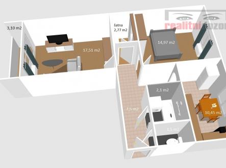 foto: 2 | Prodej bytu, 2+1, 61 m²