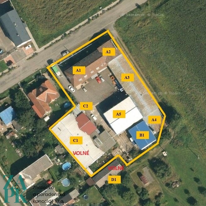 Pronájem kanceláře 50 m2, Loštice