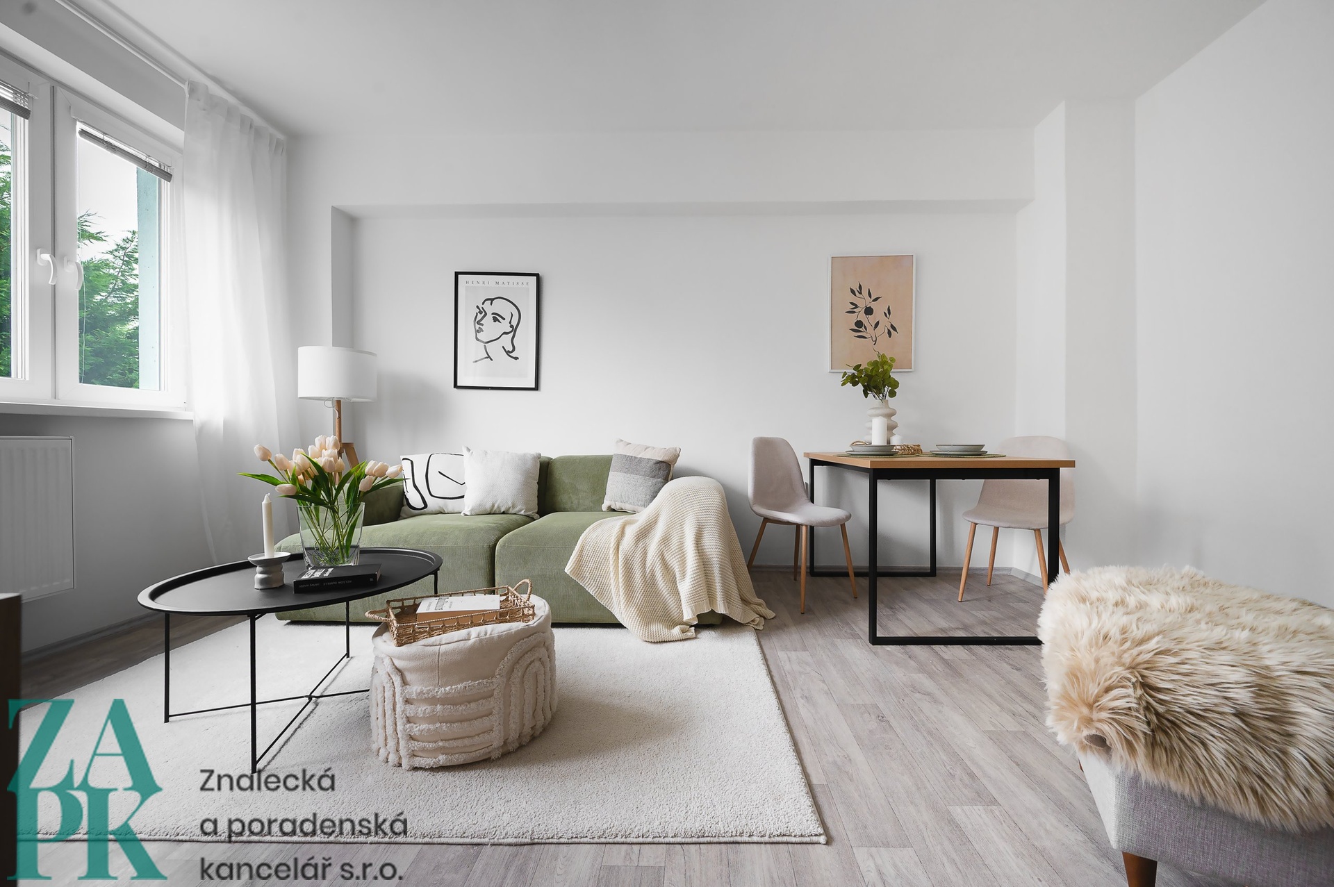 Pronájem bytu 2+kk, 30 m2, Hodonín