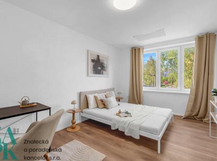 Ložnice - 1 | Prodej bytu, 2+kk, 52 m²