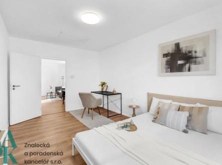 Ložnice - 2 | Prodej bytu, 2+kk, 52 m²