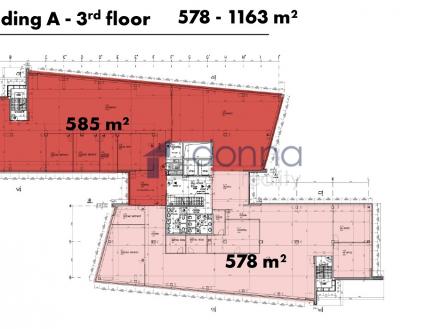 coralofficepark-1163.jpg | Pronájem - obchodní prostor, 1 163 m²