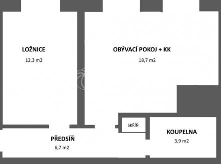 planek-tupolevova.jpg | Pronájem bytu, 2+kk, 42 m²
