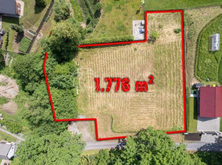 Prodej - pozemek pro bydlení, 1 776 m²