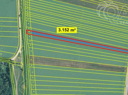 fotografie | Prodej - pozemek, zemědělská půda, 3 152 m²