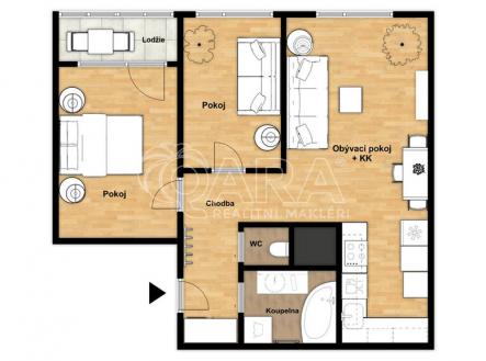 q1373-cafourkova.jpg | Prodej bytu, 3+kk, 58 m²