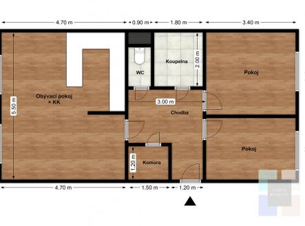 q1496-srbinska.jpg | Prodej bytu, 3+kk, 62 m²