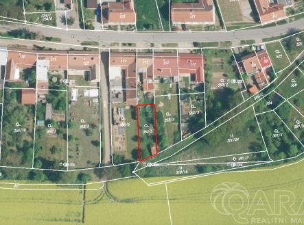 hranice-zahrada-kojatky-u-bucovic-1.png | Prodej - pozemek, zahrada, 345 m²