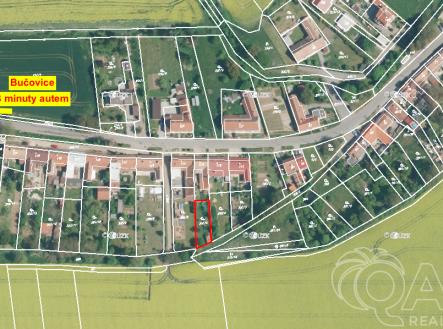 kojatky-zahrada-bucovice-3-minuty-autem-1.png | Prodej - pozemek, zahrada, 345 m²