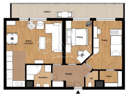 q1463-hornomecholupska.jpg | Prodej bytu, 3+kk, 77 m²