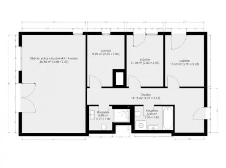 radicova-2479-3-okotovany.jpg | Pronájem bytu, 4+kk, 106 m²