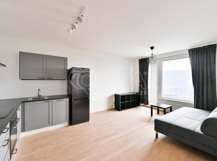 obývací pokoj s kk | Pronájem bytu, 2+kk, 46 m²