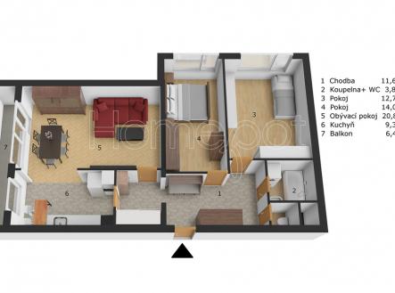 4535-ostravska.jpg | Pronájem bytu, 3+1, 79 m²