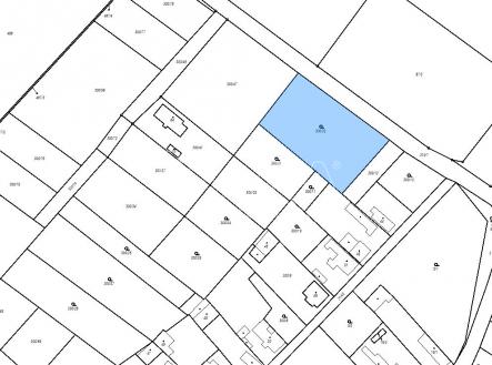 mapa-katastr.jpg | Prodej - pozemek pro bydlení, 2 436 m²