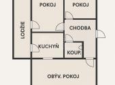 Prodej bytu, 3+1, 81 m²