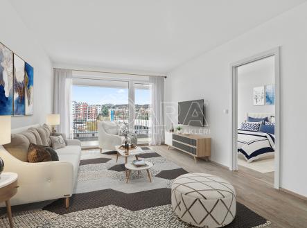 vizualizace | Prodej bytu, 2+kk, 69 m²