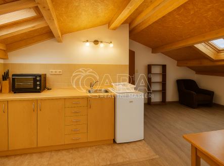 Podkrovní byt | Pronájem bytu, 1+kk, 20 m²