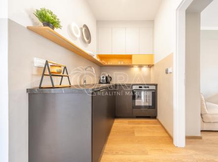 kuchyňský kout | Prodej bytu, 1+kk, 33 m²
